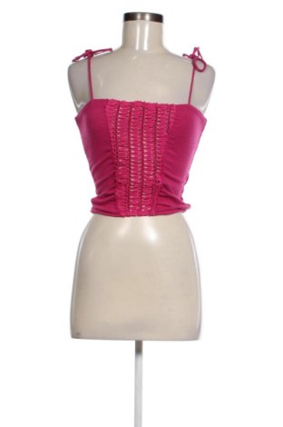 Top de femei Pull&Bear, Mărime S, Culoare Roz, Preț 58,99 Lei