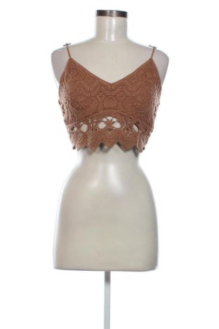 Női top Stradivarius, Méret XS, Szín Barna, Ár 6 198 Ft