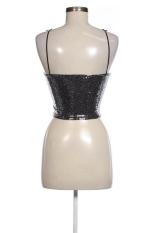 Damski top Stradivarius, Rozmiar XS, Kolor Srebrzysty, Cena 79,47 zł