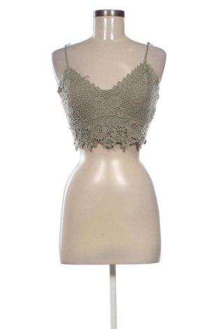 Top de femei Stradivarius, Mărime XS, Culoare Verde, Preț 91,99 Lei