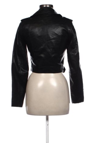 Női bőrkabát Stradivarius, Méret XS, Szín Fekete, Ár 54 989 Ft
