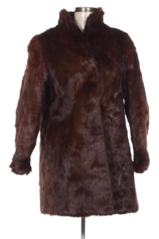 Palton din piele pentru damă Unbranded, Mărime XL, Culoare Maro, Preț 573,03 Lei