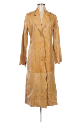 Damen Ledermantel Unbranded, Größe M, Farbe Beige, Preis 109,93 €
