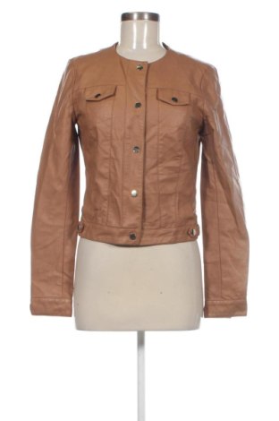 Geacă de piele pentru femei Flame, Mărime S, Culoare Maro, Preț 183,99 Lei