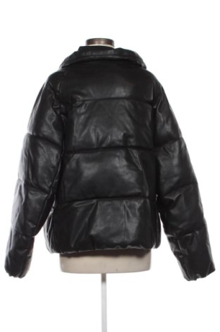 Дамско кожено яке H&M, Размер M, Цвят Черен, Цена 29,73 €
