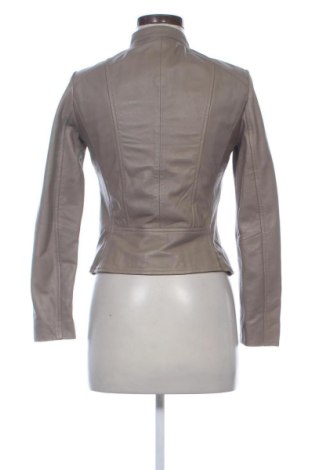 Damen Lederjacke Mango, Größe XS, Farbe Beige, Preis € 56,40