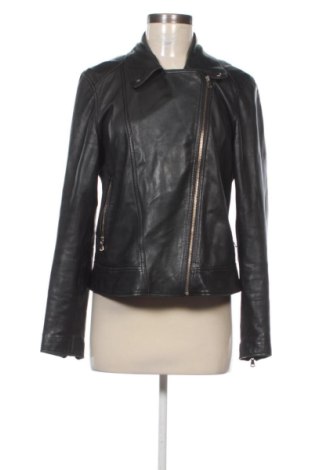 Dámska kožená bunda  Massimo Dutti, Veľkosť L, Farba Čierna, Cena  200,32 €