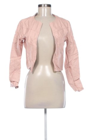 Дамско кожено яке NEW COLLECTION, Размер M, Цвят Розов, Цена 32,21 €
