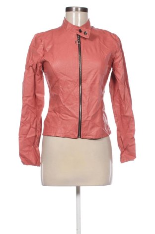 Дамско кожено яке NEW COLLECTION, Размер M, Цвят Пепел от рози, Цена 32,21 €