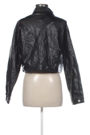 Damen Lederjacke SHEIN, Größe XL, Farbe Schwarz, Preis 38,99 €
