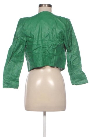 Geacă de piele pentru femei Unbranded, Mărime M, Culoare Verde, Preț 183,99 Lei