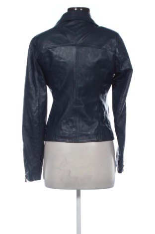 Geacă de piele pentru femei Unbranded, Mărime S, Culoare Albastru, Preț 260,66 Lei