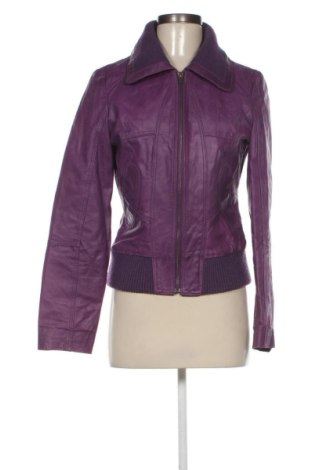 Dámska kožená bunda  Vero Moda, Veľkosť M, Farba Fialová, Cena  46,00 €