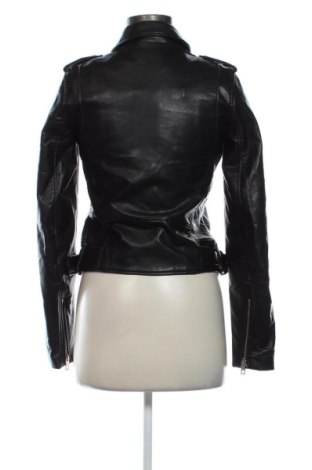 Geacă de piele pentru femei Zara, Mărime S, Culoare Negru, Preț 129,99 Lei