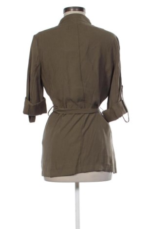 Damenmantel Zara, Größe XS, Farbe Grün, Preis 28,12 €