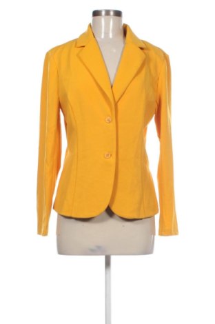 Sacou de femei Allegra K, Mărime M, Culoare Galben, Preț 243,99 Lei