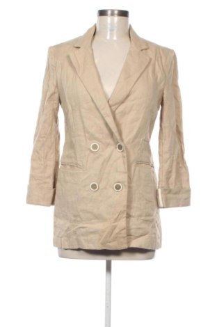 Sacou de femei Bershka, Mărime S, Culoare Bej, Preț 151,99 Lei