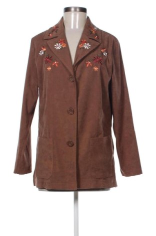 Дамско сако Denim&Co., Размер M, Цвят Кафяв, Цена 25,00 €