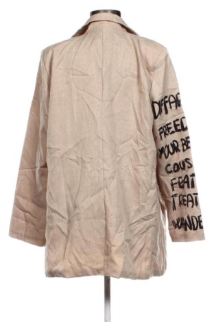 Дамско сако Unbranded, Размер XL, Цвят Бежов, Цена 25,05 €