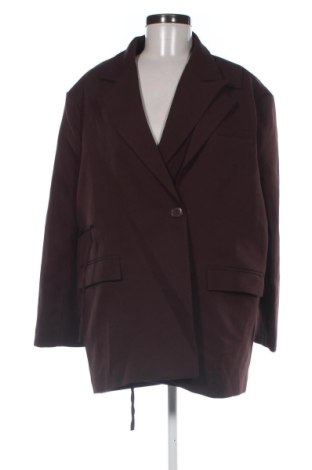 Γυναικείο σακάκι Unbranded, Μέγεθος XXL, Χρώμα Καφέ, Τιμή 24,55 €