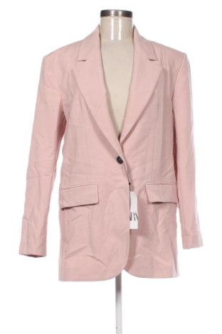 Sacou de femei Zara, Mărime M, Culoare Roz, Preț 342,99 Lei