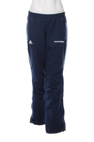 Pantaloni trening de femei Adidas, Mărime S, Culoare Albastru, Preț 129,99 Lei