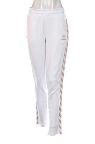 Damen Sporthose Hummel, Größe L, Farbe Weiß, Preis 17,38 €