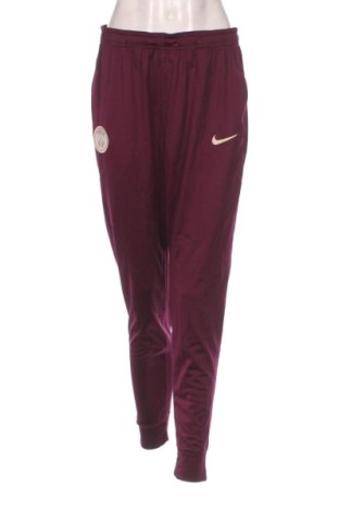 Pantaloni trening de femei Nike, Mărime L, Culoare Roșu, Preț 294,99 Lei