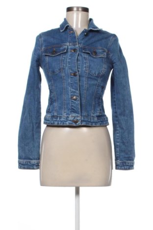 Geacă de femei Bershka, Mărime XS, Culoare Albastru, Preț 104,10 Lei