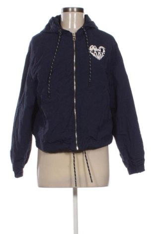 Geacă de femei Bershka, Mărime M, Culoare Albastru, Preț 151,99 Lei