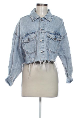 Kurtka damska Bershka, Rozmiar S, Kolor Niebieski, Cena 104,99 zł
