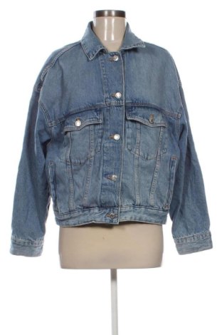 Γυναικείο μπουφάν Bershka, Μέγεθος L, Χρώμα Μπλέ, Τιμή 23,99 €