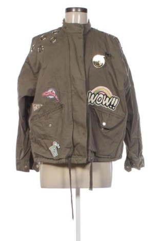 Damenjacke Pull&Bear, Größe S, Farbe Grün, Preis 31,99 €