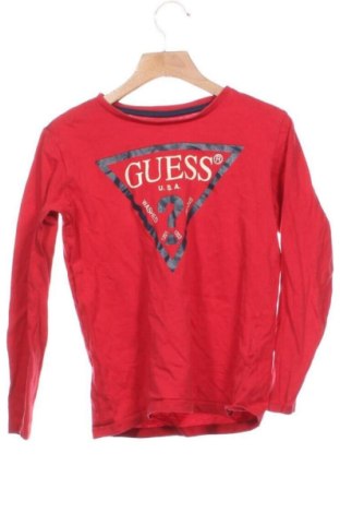 Kinder Shirt Guess, Größe 7-8y/ 128-134 cm, Farbe Rot, Preis 17,00 €