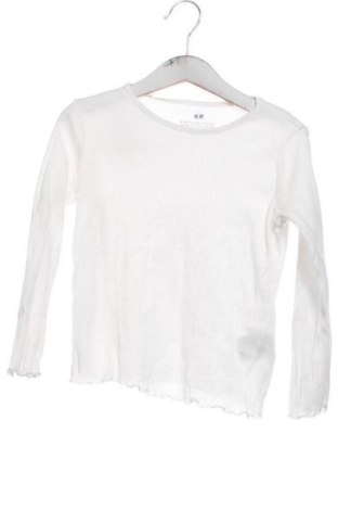 Детска блуза H&M, Размер 3-4y/ 104-110 см, Цвят Бял, Цена 6,13 €, #136298904