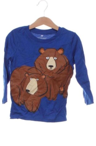 Kinder Shirt H&M, Größe 2-3y/ 98-104 cm, Farbe Blau, Preis € 7,99