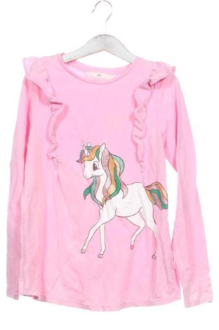 Παιδική μπλούζα H&M, Μέγεθος 8-9y/ 134-140 εκ., Χρώμα Ρόζ , Τιμή 5,61 €