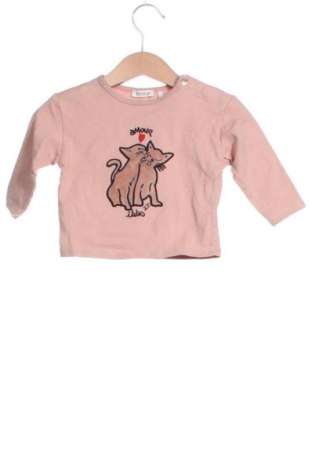 Детска блуза IKKS, Размер 3-6m/ 62-68 см, Цвят Пепел от рози, Цена 6,10 €