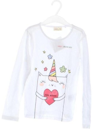 Детска блуза OVS, Размер 5-6y/ 116-122 см, Цвят Бял, Цена 6,13 €