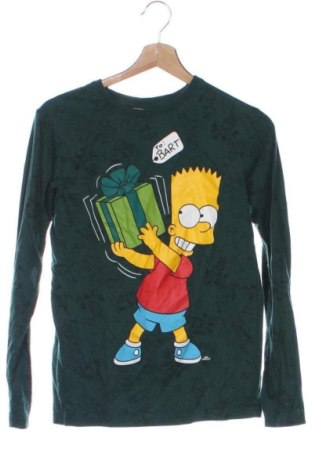 Dětská halenka  The Simpsons, Velikost 12-13y/ 158-164 cm, Barva Zelená, Cena  159,00 Kč