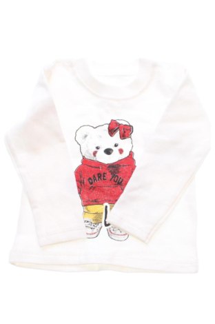 Kinder Shirt Unbranded, Größe 9-12m/ 74-80 cm, Farbe Weiß, Preis 5,75 €
