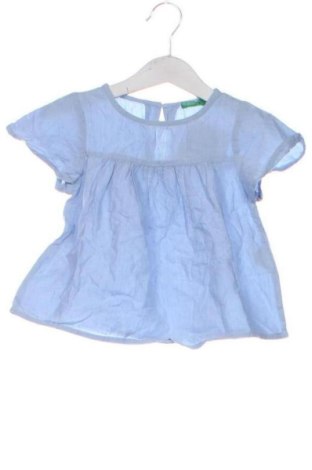 Dětská halenka  United Colors Of Benetton, Velikost 12-18m/ 80-86 cm, Barva Modrá, Cena  349,00 Kč