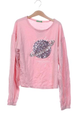 Детска блуза United Colors Of Benetton, Размер 12-13y/ 158-164 см, Цвят Пепел от рози, Цена 6,13 €, #136354971