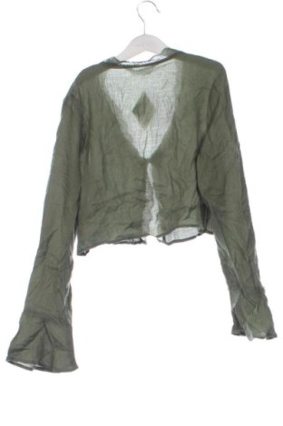 Pulover cu nasturi pentru copii H&M, Mărime 11-12y/ 152-158 cm, Culoare Verde, Preț 53,99 Lei