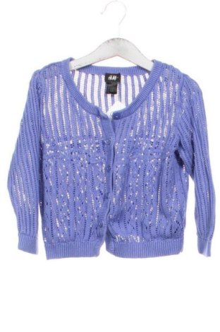 Dětský kardigán H&M, Velikost 8-9y/ 134-140 cm, Barva Fialová, Cena  255,00 Kč
