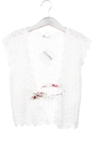 Dětský kardigán H&M, Velikost 6-7y/ 122-128 cm, Barva Bílá, Cena  255,00 Kč