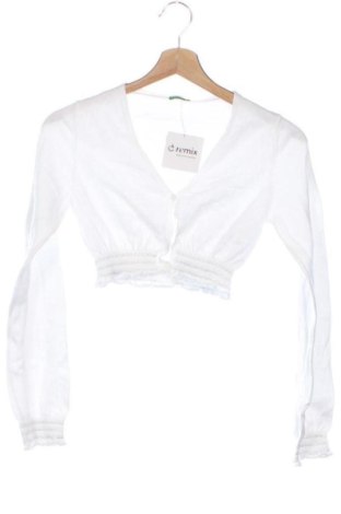Dětský kardigán United Colors Of Benetton, Velikost 10-11y/ 146-152 cm, Barva Bílá, Cena  379,00 Kč