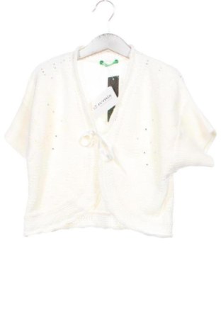 Παιδική ζακέτα United Colors Of Benetton, Μέγεθος 8-9y/ 134-140 εκ., Χρώμα Εκρού, Τιμή 28,58 €