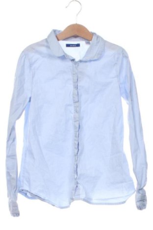 Kinderhemd Okaidi, Größe 8-9y/ 134-140 cm, Farbe Blau, Preis 10,69 €