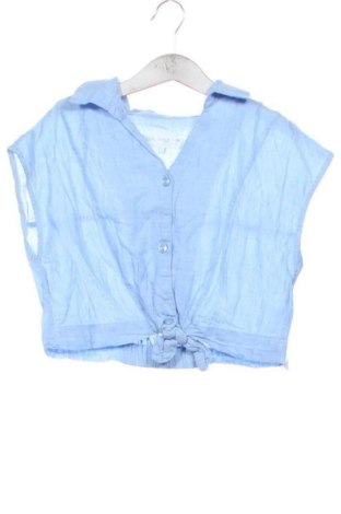 Kinderhemd Zara, Größe 10-11y/ 146-152 cm, Farbe Blau, Preis 9,99 €